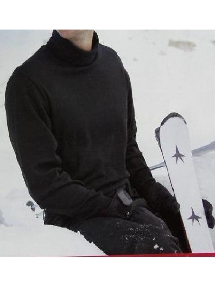 Combed Cotton Euro Design Ski Casual Turtleneck