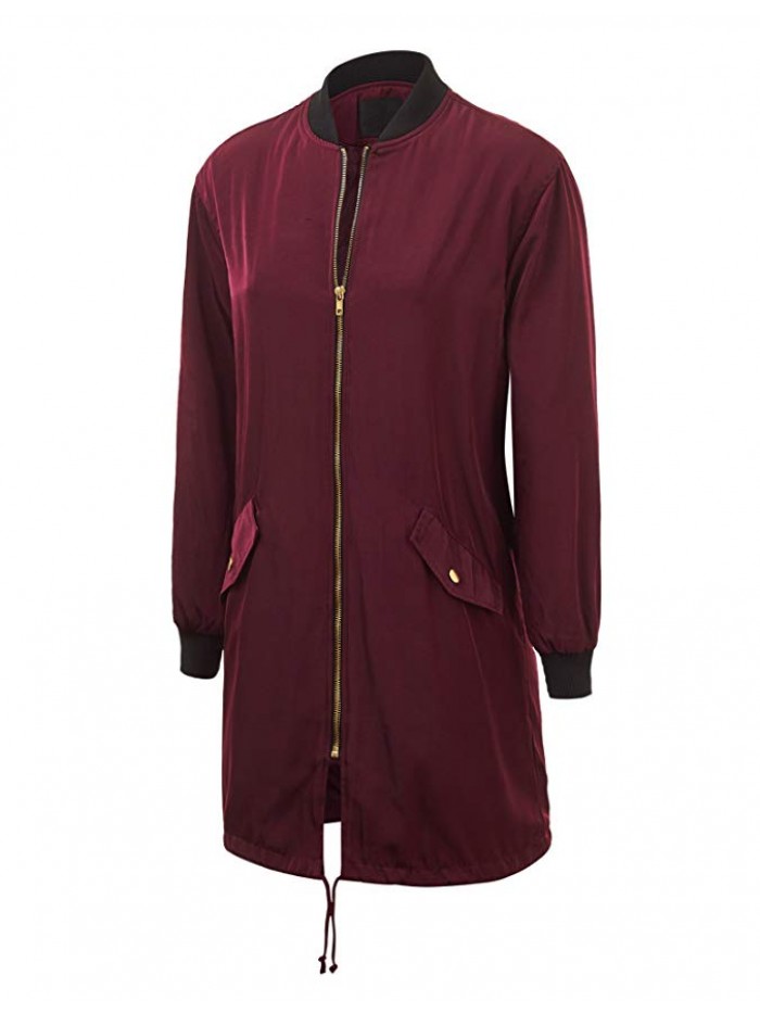 Womens Casual Anorak Jacket with Hoodie