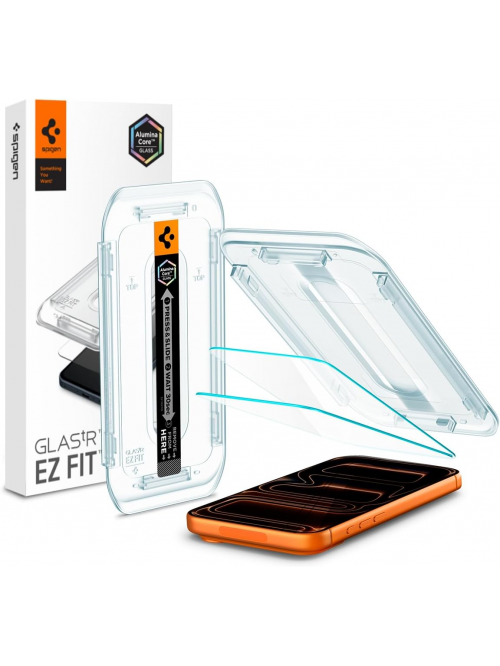 Spigen AluminaCore Tempered Glass Screen Protector...