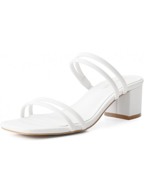Shoe'N Tale Pearl Heels for Women Block Low Heel H...